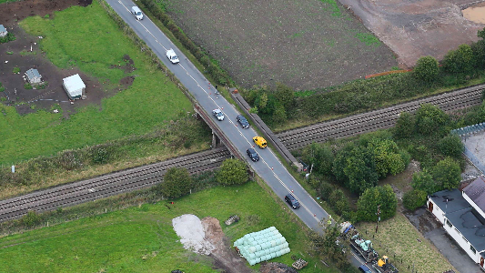 Major railway bridge renewal for road users and rail passengers in Crewe